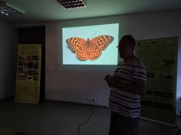 Świecenia nocne w PKWŁ  - czyli bliskie spotkania z motylami nocnymi 11 lipca 2025 r., 